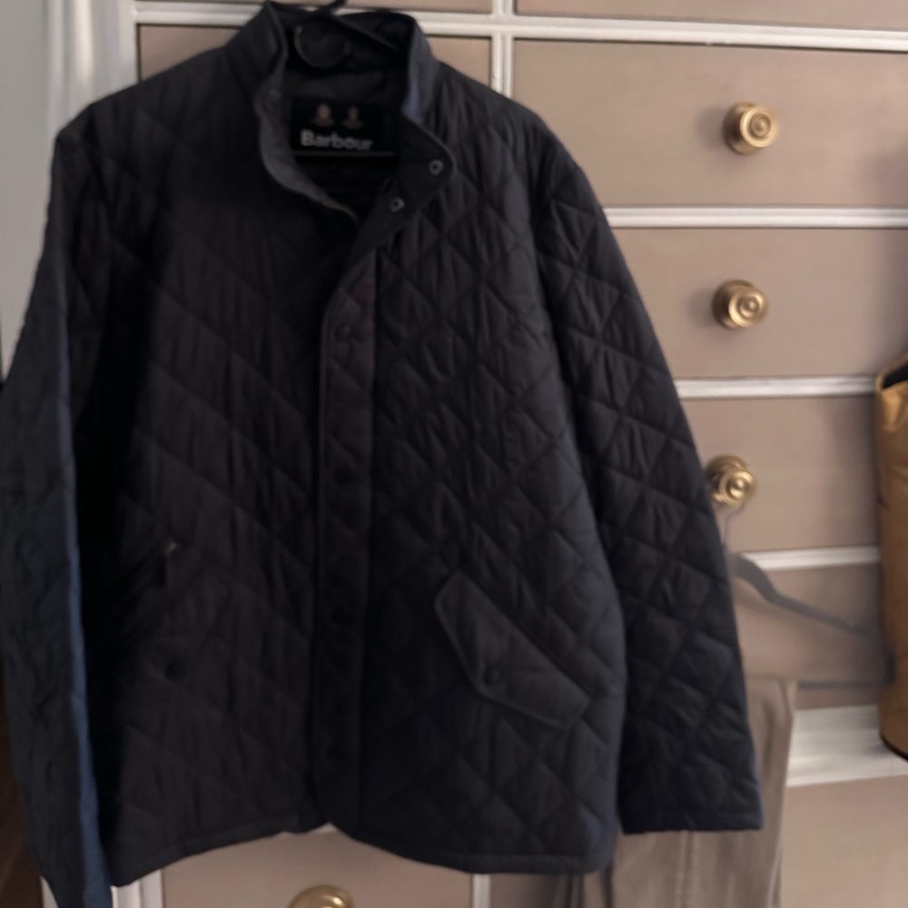 Black Barbour Large Jacket